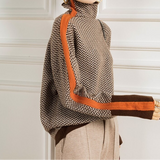 Leonor | Sweater de gola alta de luxo