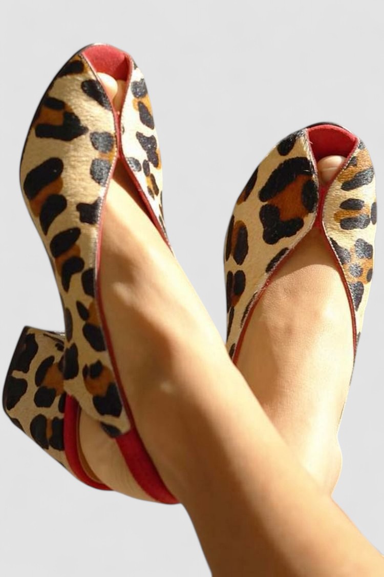 Louison | Sandálias de leopardo