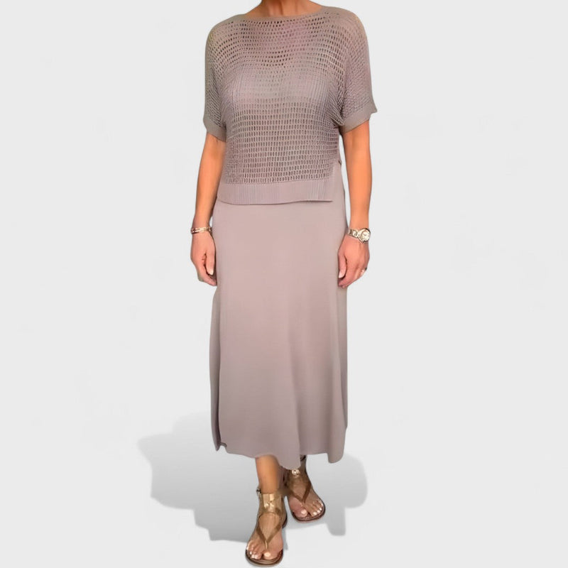 Cláudia | Vestidos de Verão com Parte Superior Trançada