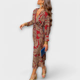 Lúcia | Vestido Elegante de Manga Longa