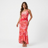 Melina - Vestido com ombro plissado