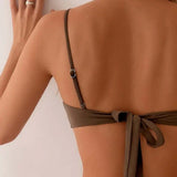 Conjunto de Biquíni Moderno e Sexy em Duas Peças