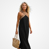 Quirina | Vestido Maxi Cruzado