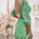 Tália | Vestido Maxi Floral Elegante