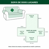 Colcha de Sofá Estampada com Urso no Refúgio | Chamado da Aventura