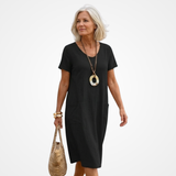 Oriana | Vestido Maxi Casual de Caimento Fluido