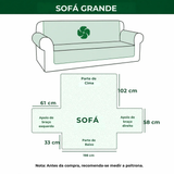 Colcha de Sofá Estampada com Urso no Refúgio | Chamado da Aventura