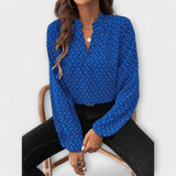 Relaxiva - Camisas com Padrão e Mangas Elegantes