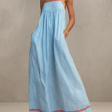 Paula | Vestido Maxi de Verão Fluido