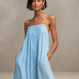 Paula | Vestido Maxi de Verão Fluido