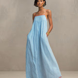 Paula | Vestido Maxi de Verão Fluido