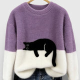 Jelena - Sweatshirt com estampado de gatos