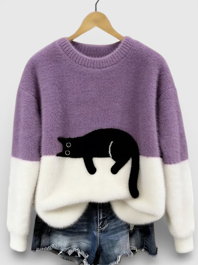 Jelena - Sweatshirt com estampado de gatos