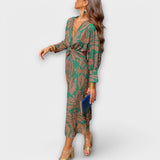 Lúcia | Vestido Elegante de Manga Longa