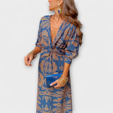 Lúcia | Vestido Elegante de Manga Longa