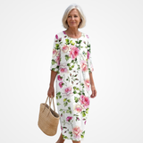 Rosalina | Vestido Maxi Chic Atemporal