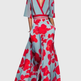 Cristina | Vestido Maxi de Primavera Elegante