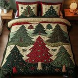 Conjunto de Cama Acolchoado de 3 Peças - Bosque da Alegria
