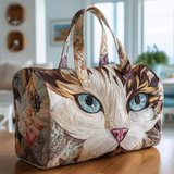 Bolsa de Viagem Celeste | Elegância Discreta