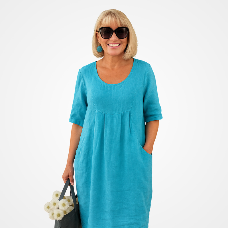 Marisa | Vestido Maxi Ligeiro com Bolso