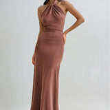 Vânia | Vestido Maxi com Halter