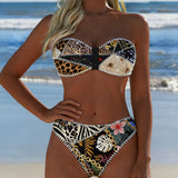 Colorblock Bikini Bralette