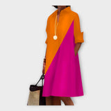 Vestido polo elegante de material premium