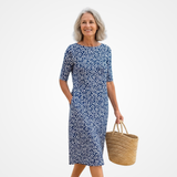 Catarina | Vestido Maxi Flor Costeira