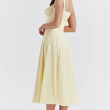 Lúcia | Vestido Justo de Verão
