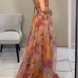 Gisela | Vestido Maxi de Chiffon