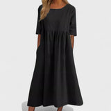 Benedita | Vestido Solto de Algodão