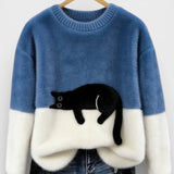 Jelena - Sweatshirt com estampado de gatos