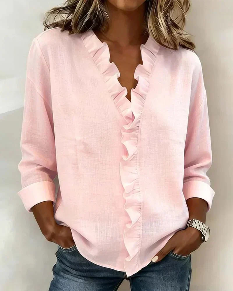 Martina - Blusa com Volantes