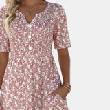 Carmo | Vestido midi floral solto e leve