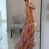 Gisela | Vestido Maxi de Chiffon