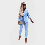 Nikola - Elegante fato de mulher com casaco