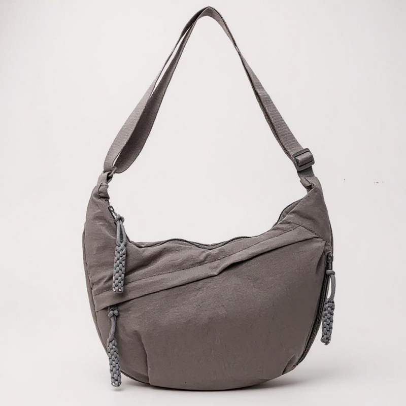 Clara | Bolsa de Ombro Cinza