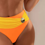 Conjunto de Biquíni Moderno e Sexy em Duas Peças