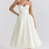 Iolanda | Vestido Midi de Verão Romântico