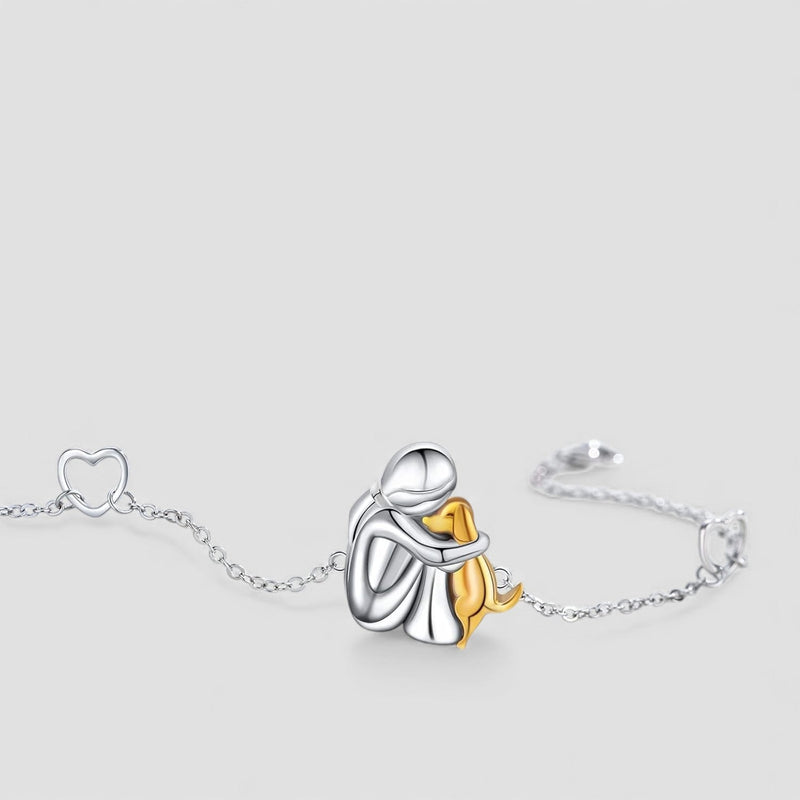 Pulsera de abraço para cães