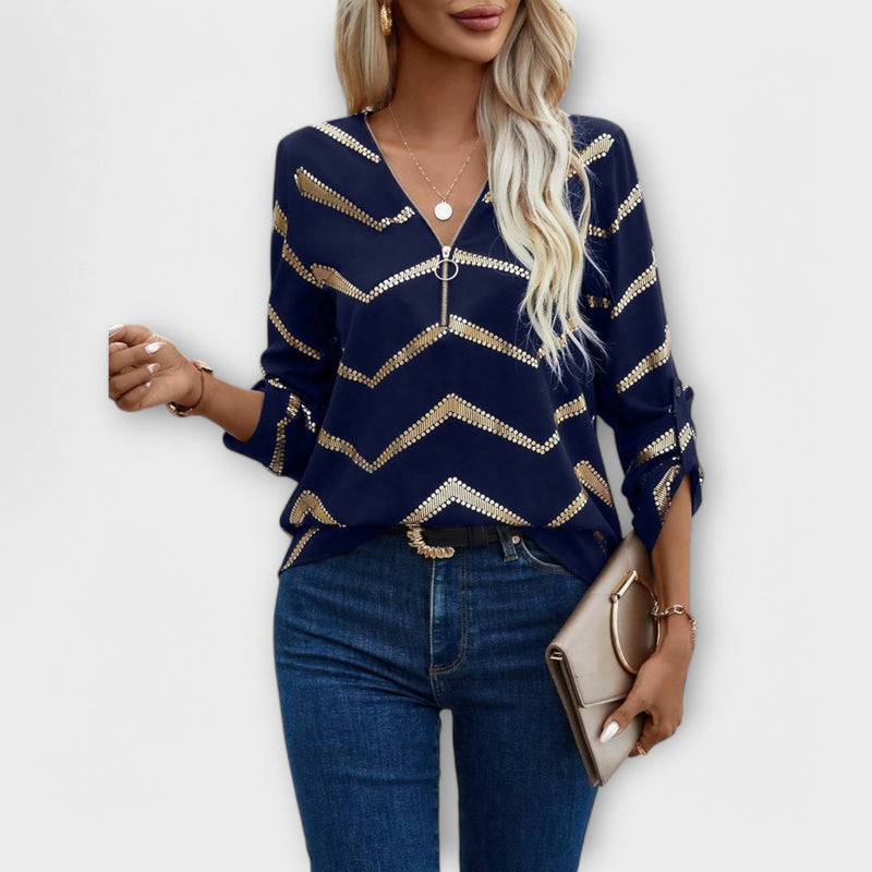 Emma - Blusa elegante e estilizada