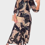 Carmo | Vestido Elegante de Chiffon