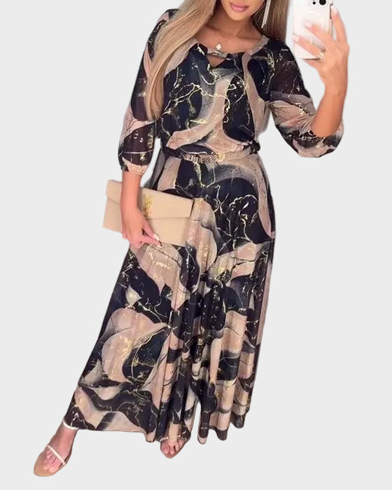 Carmo | Vestido Elegante de Chiffon