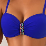 Conjunto de Bikini Sensual com Costas Expostas