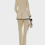 Hildegarda – conjunto de traje de dupla botonadura