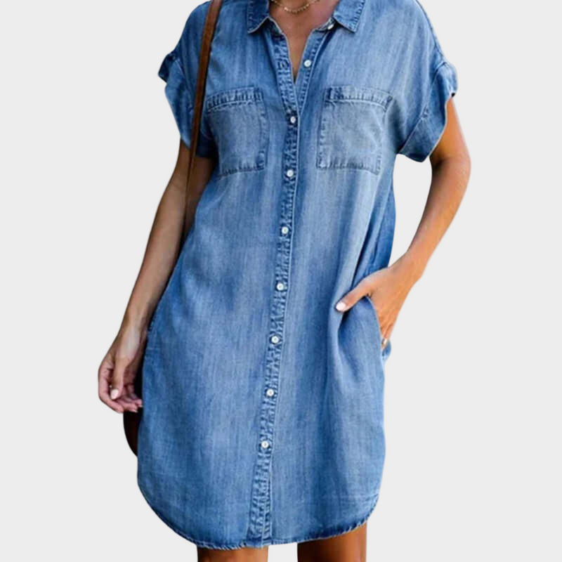 Vestido de ganga livre