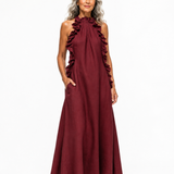 Joana | Vestido Maxi com Bolsos
