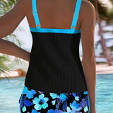 Conjunto de Tankini para Praia em Duas Peças
