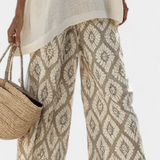 Eduarda | Conjunto Boho Chic Elegante com Blusa Larga