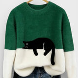 Jelena - Sweatshirt com estampado de gatos